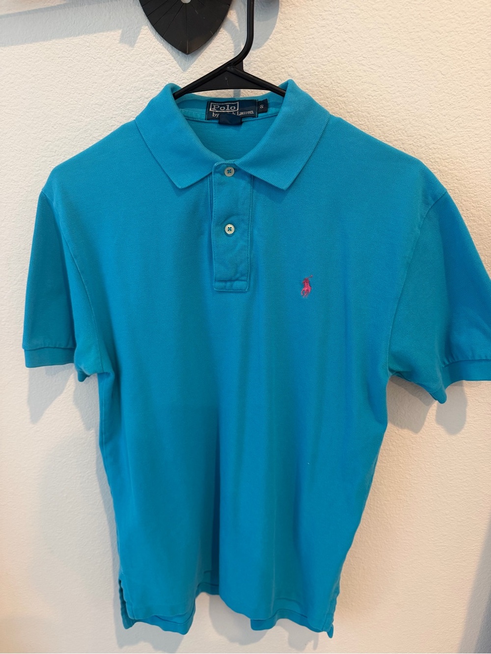 Polo by Ralph Lauren Bright Turquoise Short Sleeve Polo